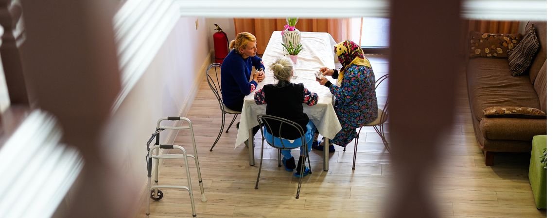 Фото пансионата для людей с Альцгеймером